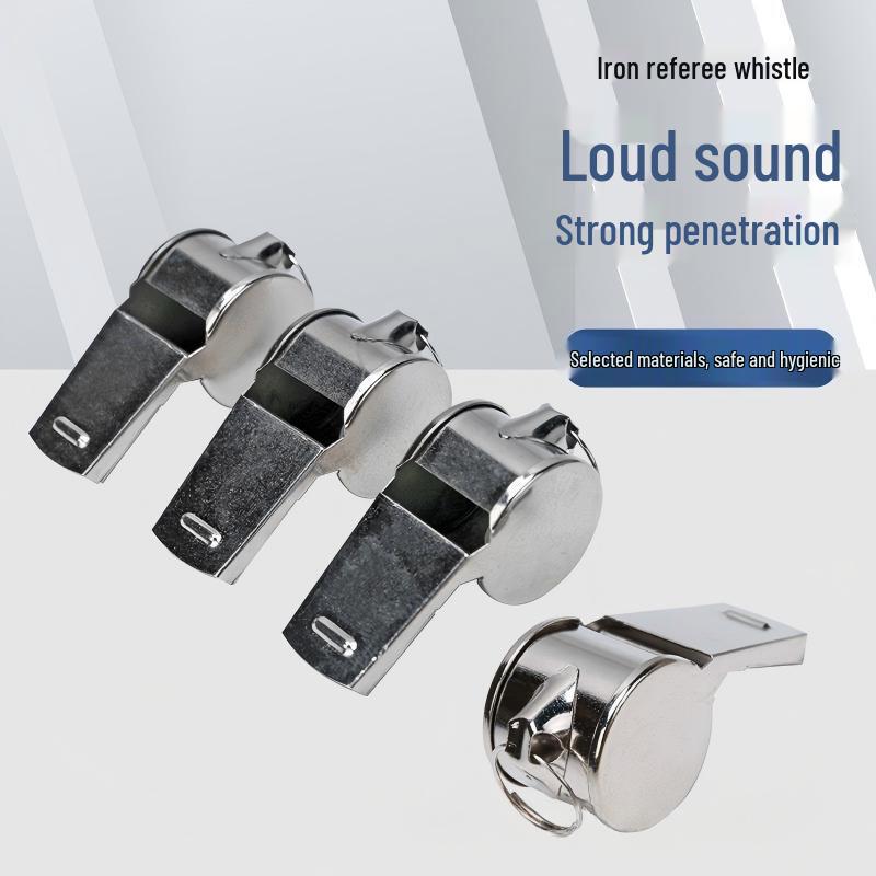 Stainless Steel Sports Whistle for Referees & Coaches