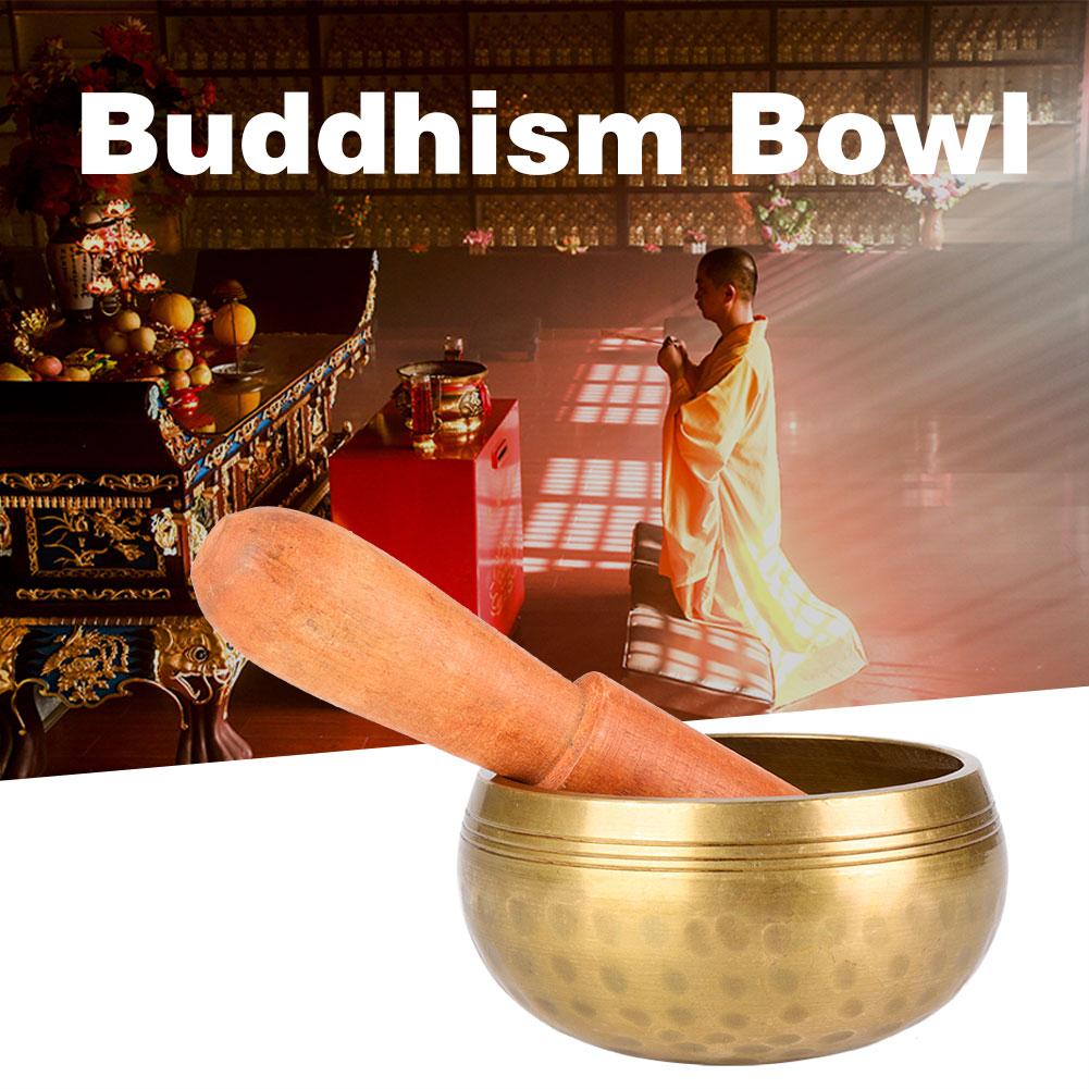 

Тибетский буддизм, кованая медная чакра для йоги, набор поющих чаш для медитации (#1Миска)