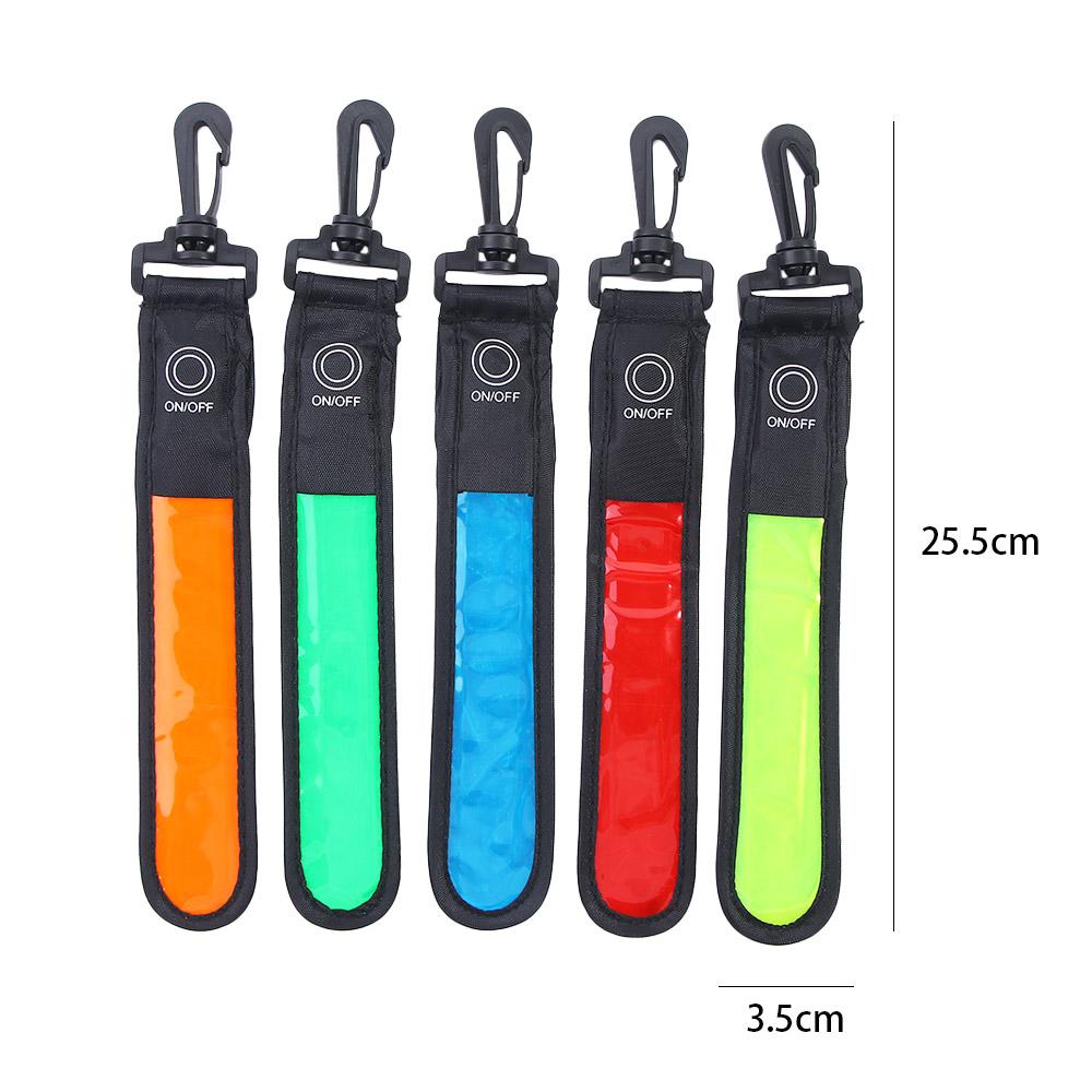 Safety Armband Strap Light Reflective Belt Strap Reflective Lighting Pendant Reflective Decor