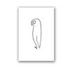 Picasso Minimalist Animal Dog and Peace Dove Canvas Painting Wall Art Pictures Posters and Prints for Living Bedroom Home Decor