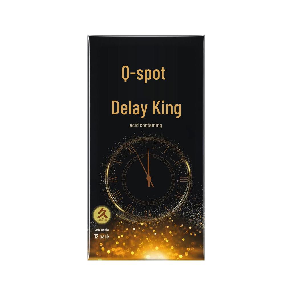 Prezerwatywy z wypustkami Q-point z ząbkami wilka do stymulacji łechtaczki - Długotrwałe bezpieczne zabawki seksualne dla dorosłych