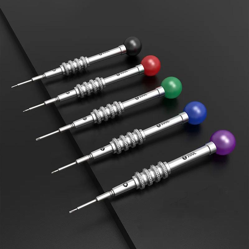 

2UUL SD92 Набір з 5 прецизійних сталевих викруток для телефону, ремонту побутової техніки Type A