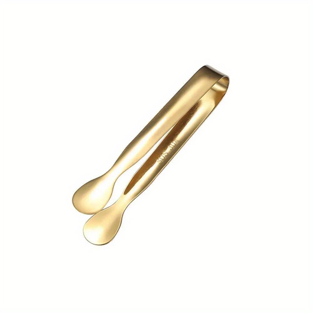 

Multicolor Stainless Steel Clips Kitchen Clip Sugar Cube Ice Tongs Bread Food Toolbar Kitchenware Tool Tools Gadgets Dining Bar золотий