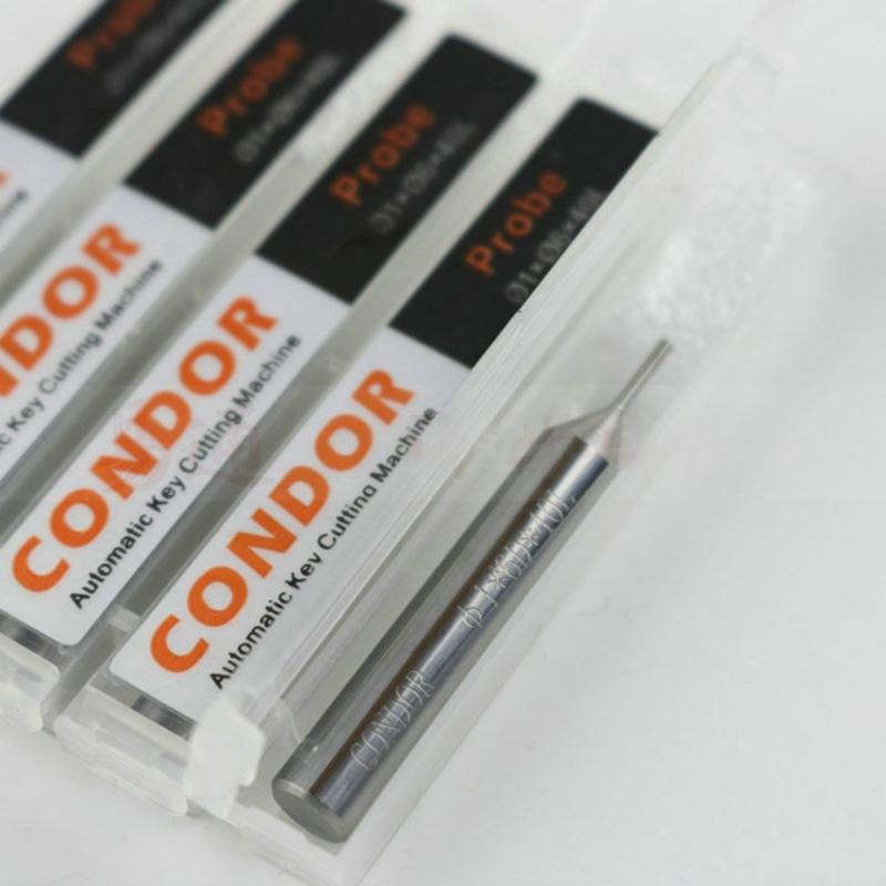 Milling Cutter Probe Accessories 1.0mm 1.5mm 2.0mm 2.5mm for Condor XC002 XP005-Dolphin XC009 Key Cutting Copy Machine