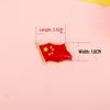 National Flag Magnetic Brooch Set