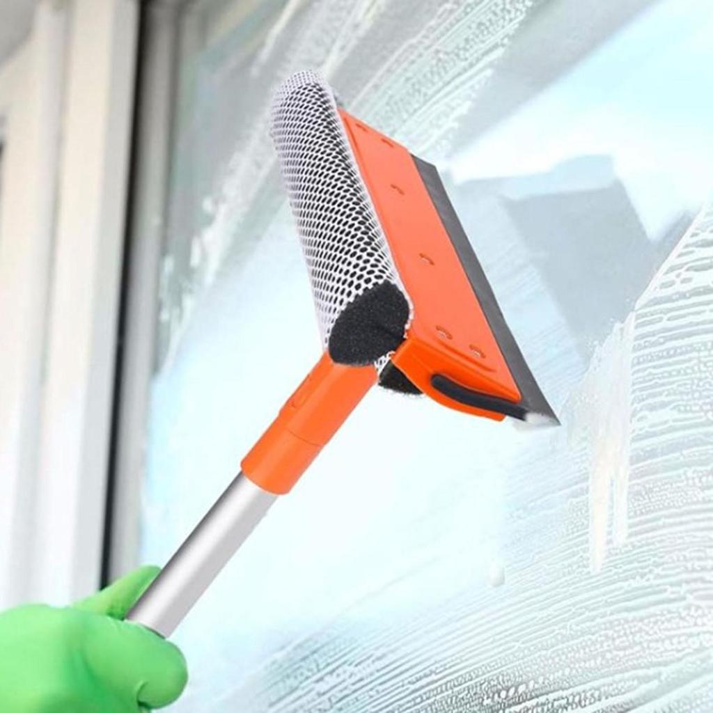 Window Squeegee 2 in 1 Cleaner Portable Multiuse Washing