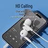 Yongteng In-Ear Wired Earphones with Mic, High-Quality Sound & Deep Bass, Compatible with Apple & Android Phones
