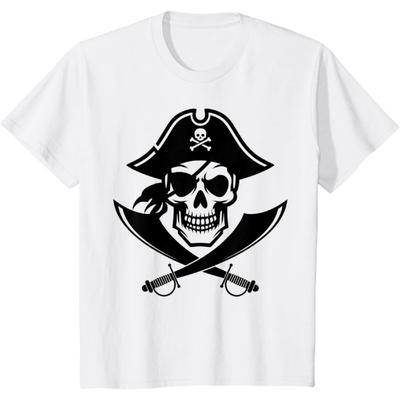 Pirate Skull, For Boys or Girls