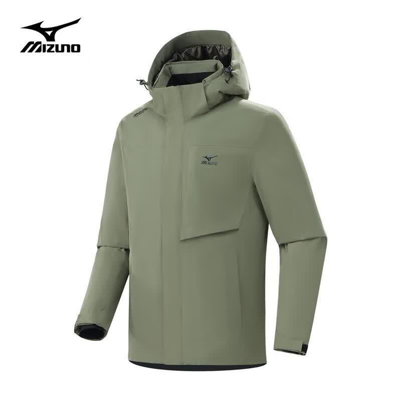 MIZUNO Men s Outdoor Hooded Down Jacket L