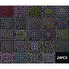 24pcs Colorful Spring Flower Nail Stickers Set 3D Nail Art Stickers Self-Adhesive Butterfly Blossom Patterns Manicure Decals