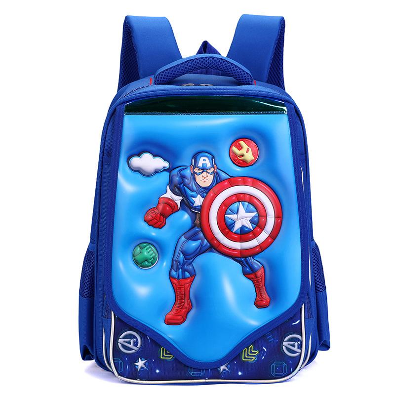 Zaino Cartone Animato 3D per Bambini Ragazzi Ragazze Studenti Scuola Elementare Carino Leggero Anti-Gravità Guscio Duro Borsa per Libri Grande Capacità Durevole