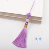5pcs 13cm Short Tassel Spike Polyester Ice Silk Small Tassel Bookmark Key Chain Tassels for DIY Sewing Crafts Home Decor Tassel