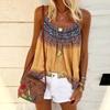 Women's Casual Summer Loose Round Neck Sling Printed Vest Vacation Beach Sling
