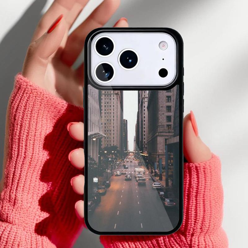 city pale Phone Case for iPhone 17 16 15 14 13 Pro Max Back Cover for 12 11 Pro Coque
