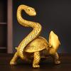 Pure Xuanwu Ornament Beast Wealth-Attracting Treasure Decoration Copper Turtle Snake Four Directions Mythical Be