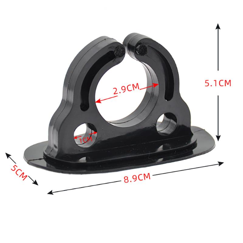 2/4 Stück Gummi-Paddel-Aufbewahrungshalter Boots-Paddelhalter-Clips Ruderhalter für Kajaks Kanus Ruderboote Schlauchboote