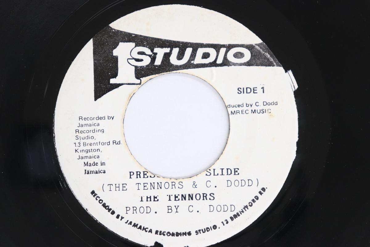 

7inch Record TENNORS - Pressure & Slide NONE STUDIO ONE Jamaica Reggae, Ska & Dub Used