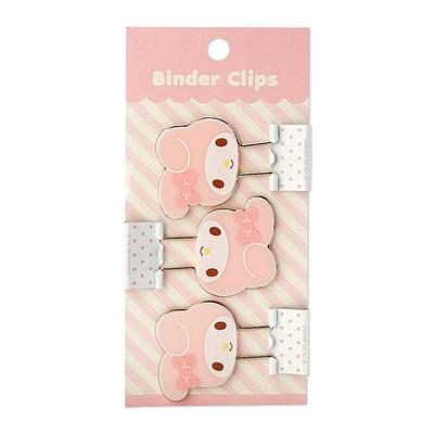 Sanrio My Melody Double Clip Face-Shaped