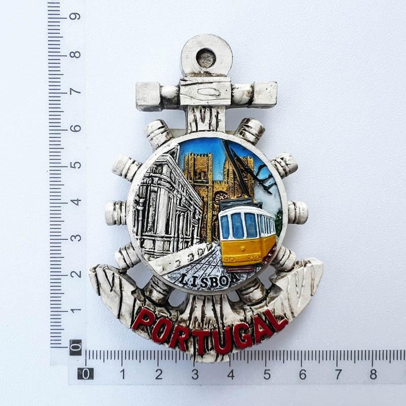 Portugal Tourism Souvenirs Fridge Magets Lisbon Madeira Islands Travelling Fridge Stickers Home Decor Wedding Gifts