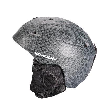 MOON Unisex Adult Ski Helmet (PC+PES Material) for Snowboarding Alpine Skiing | Winter Head Protection Outdoor Sports Sizes S-XL S