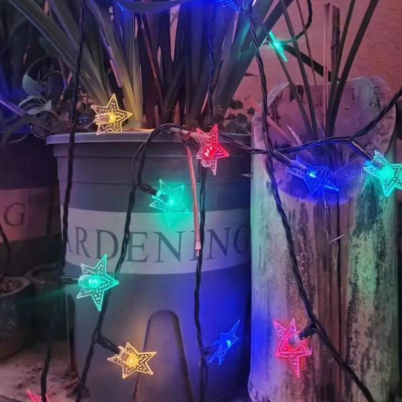 Waterproof Solar Fairy String Lights for Outdoor Garden, Courtyard, Home & Balcony Decoration