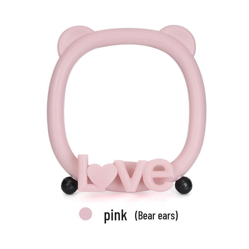 

Oeny Bear Ears Standable HD Makeup Mirror