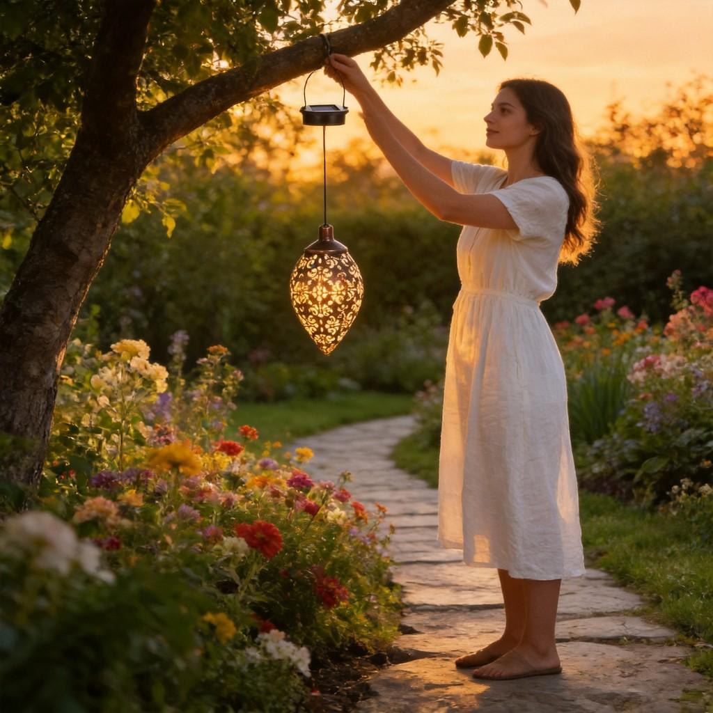 Solar Garden Led Landscape Light With Waterproof Ip65 For Outdoor Decor And Lawn Ambiance