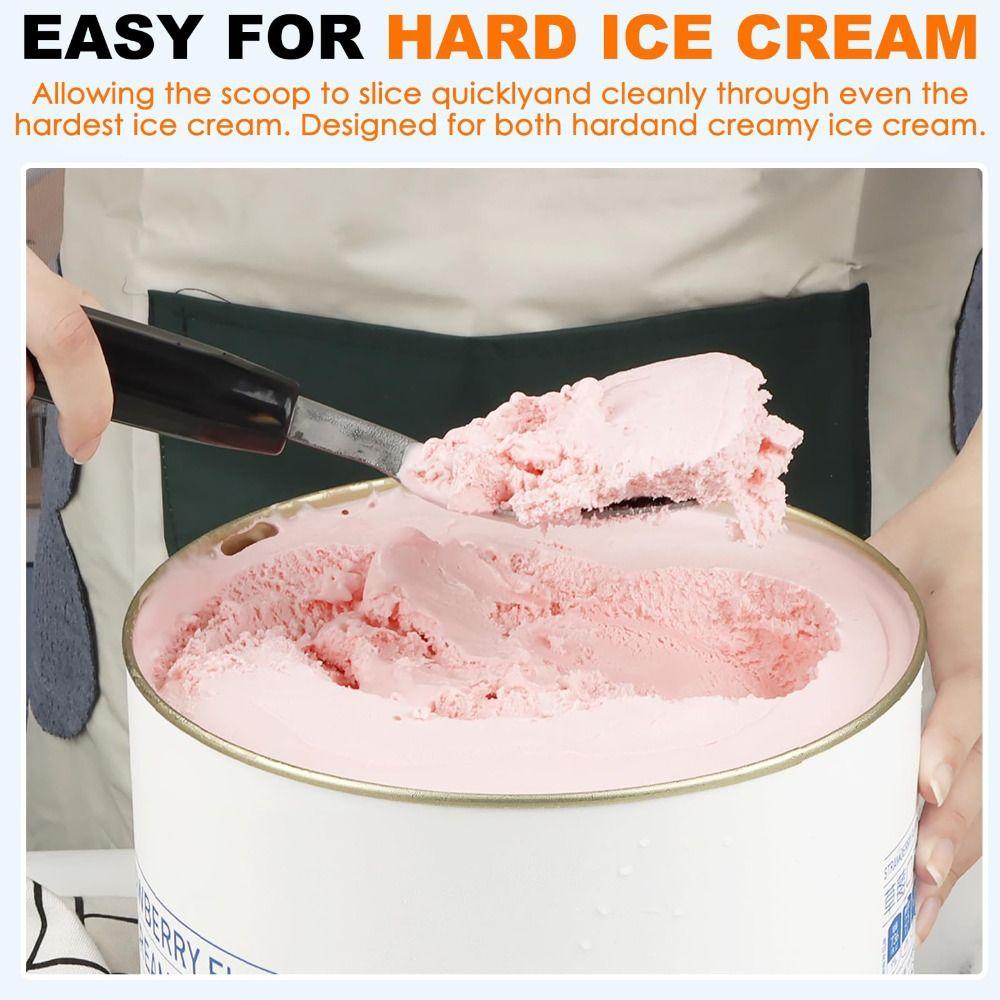 Non-Slip Handle Ice Cream Spade Heavy Duty Frozen Desserts Scoop Premium Gelato Spade  Restaurant