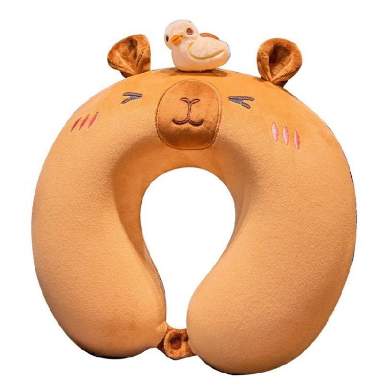 Children Neck Pillow Cartoon Animal Memory Foam Travel Pillow KIds Neck Support for Travel Pillow