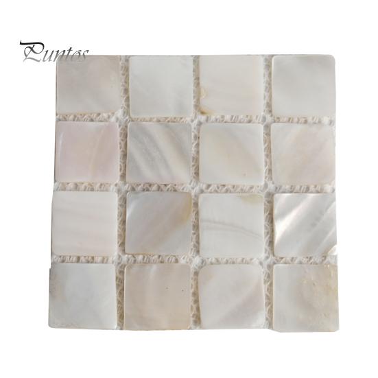 

Натуральная ракушка квадратная подставка мозаика теплоизоляция украшение дома салфетки реквизит для фотографий коврики для семейного обеденного стола кофейня S белый