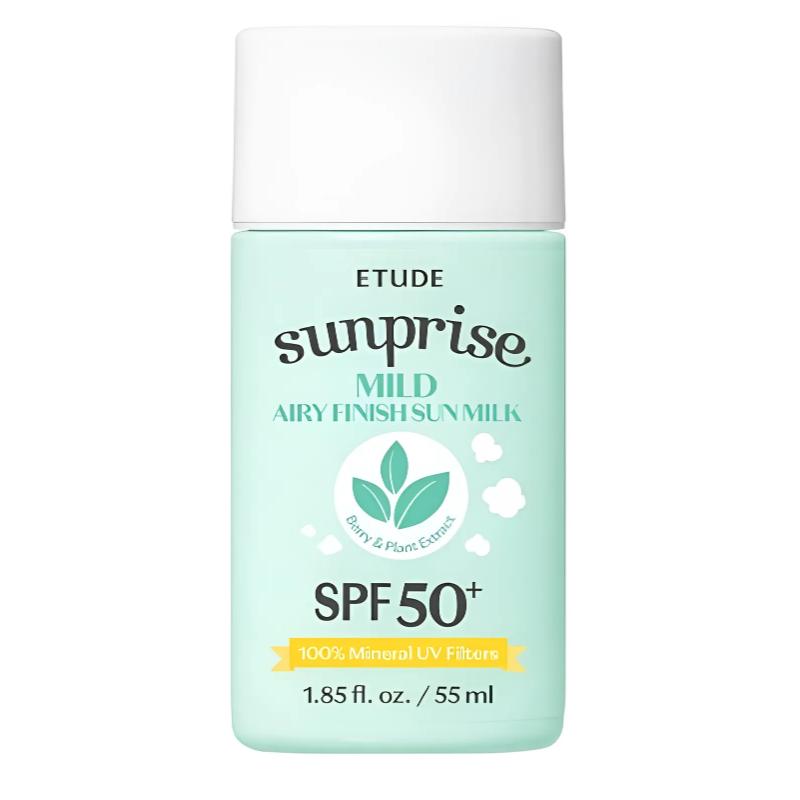 

[ETUDE] Sunprise Mild Airy Finish Sun Milk SPF50+ PA++++ 55ml