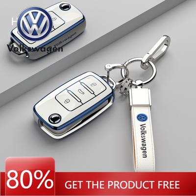 For VOLKSWAGEN VW Sporty Style TPU Car Remote Key Cover Case Shell For Volkswagen VW Polo Golf Passat Tiguan Beetle Caddy T5 Up 