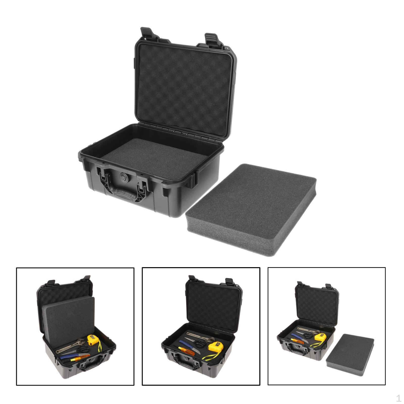 Plastic Waterproof Shockproof Instrument Tool Storage Outdoor Protective Safety Case Organizer S