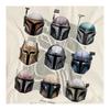 Star Wars: The Mandalorian Womens/Ladies Mando Helmet T-Shirt