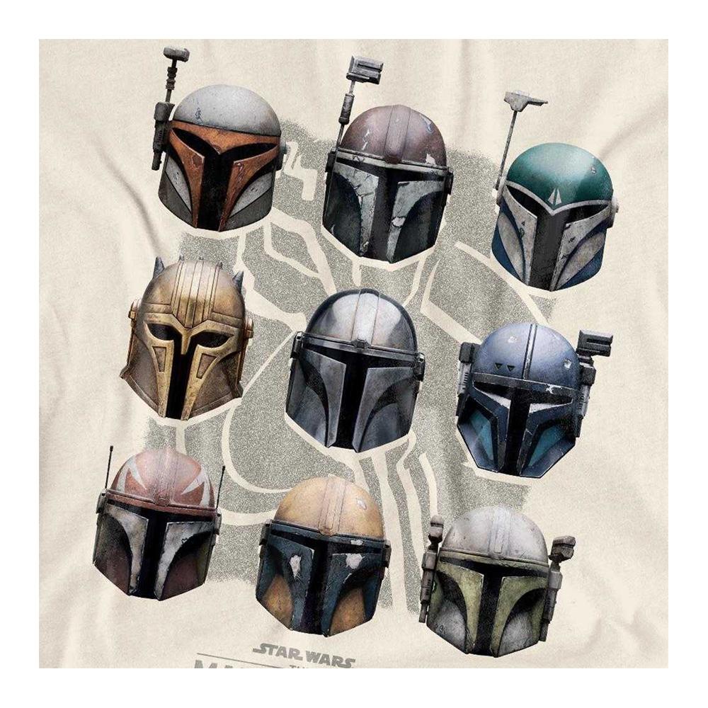 Star Wars: The Mandalorian Womens/Ladies Mando Helmet T-Shirt