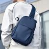 Men's Multifunctional Chest Bag Men's Fashionable Crossbody Bag Multifunctional Shoulder Bag Suitable for Daily Commuting Fitness Cycling