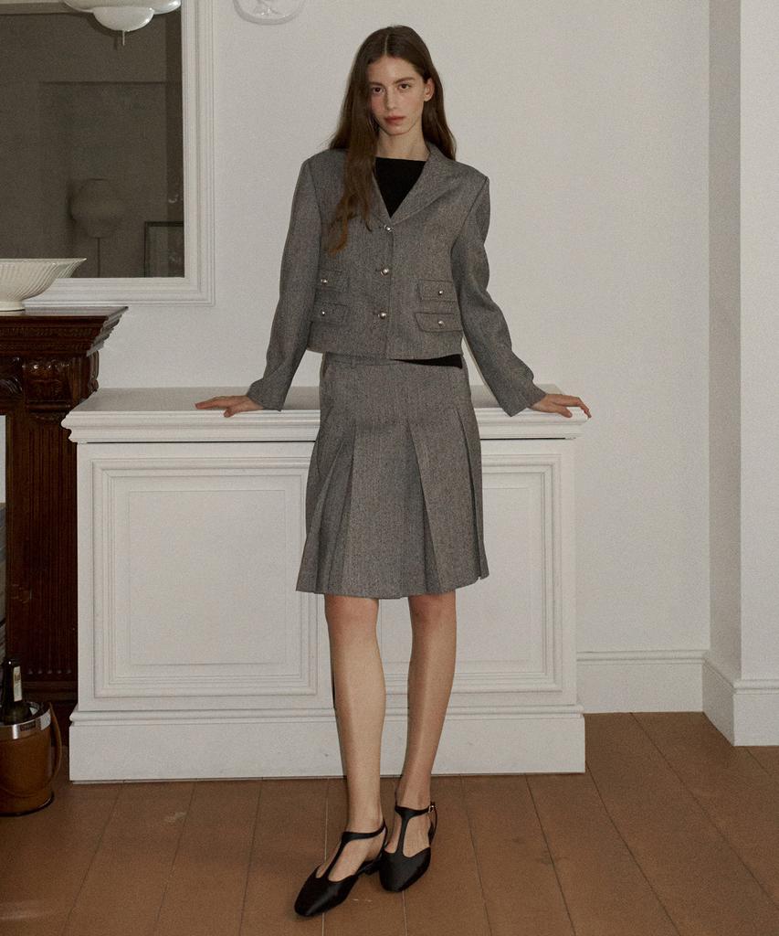 Otte Herringbone Tweed Sk_2Color