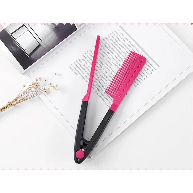 2Pcs Afro Hairdressing Comb Professional Brushes For Hair Extension Wig Grooming Tool