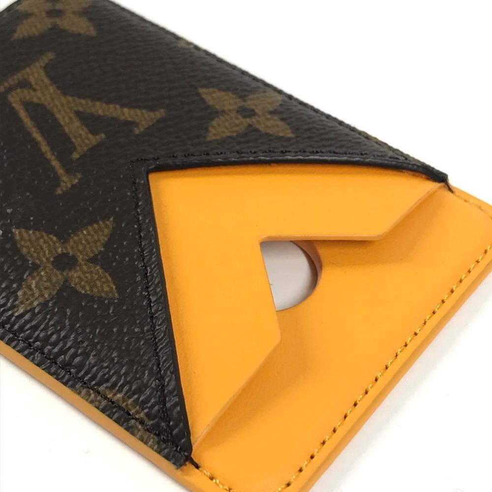 Louis Vuitton M12853 MonogramMacassar Porte Cult-Magnet MagSafe Card Case Holder