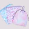 COLORFUL CANDY STYLE Drawstring Gym Bag NL601300-a Water-Repellent No-Iron Large Lightweight Stain-Resistant Girls Butterfly