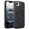 LC.IMEEKE For iPhone 16e Magnetic Case Compatible with MagSafe Leather+TPU Back Cover