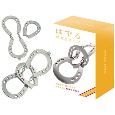 Hanayama L2 Cast Huzzle Brain Teaser פאזל (סוּס)