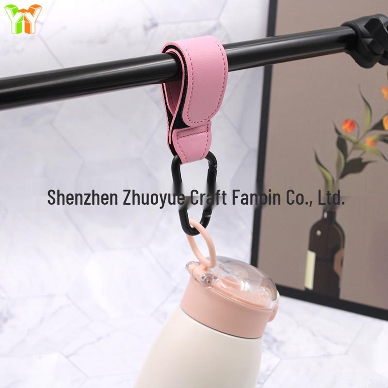 Stroller Hook Baby Car Storage Pendant with Magic Sticker