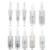 10Pcs/Set 10Types Eyebrow Tattoo Cartridge Rotary Electric Microneedle Stamp Skin Pen Needle