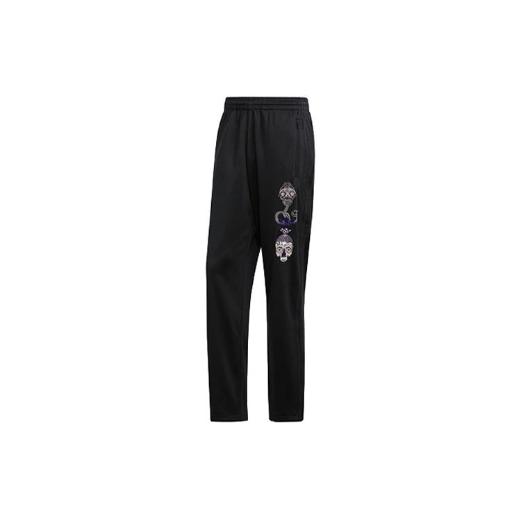 adidas originals FB Track Pants Abstract Casual Long Pants Black Men s ED9359 L