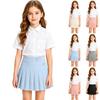 Girls Pleated Skirt School for Uniform and Casual Wear