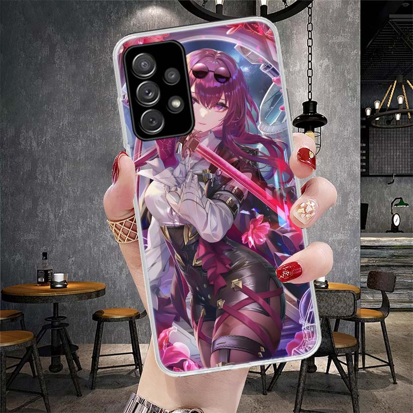 Honkai Star Rail Kafka Phone Case For Samsung Galaxy A13 A14 A15 A16 A17 A53 A54 A55 A56 A57 A33 A34 A35 A36 A37 A23 A24 A25 A26
