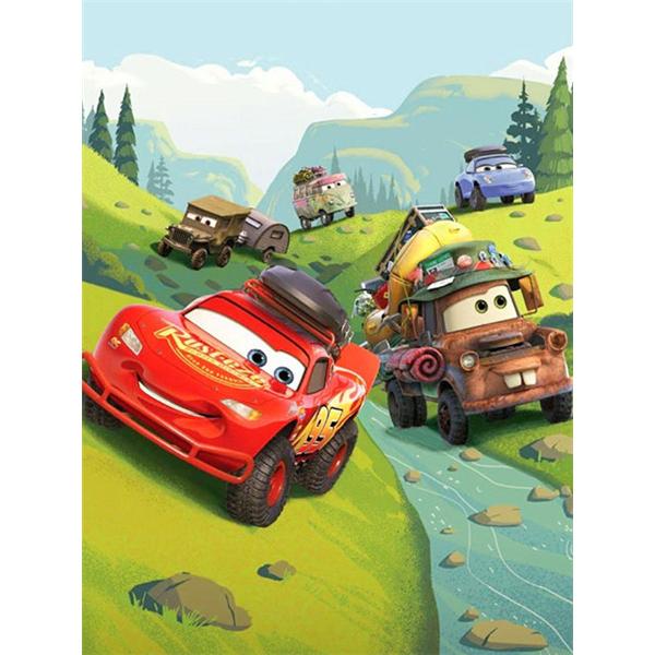 DIY Diamond Painting Cars Full Square Round Drill Lightning Mcqueen Cross Stitch Embroidery Cartoon Mosaic Wall Ar