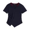 Chuyu Women's V-Neck Short Sleeve T-Shirt