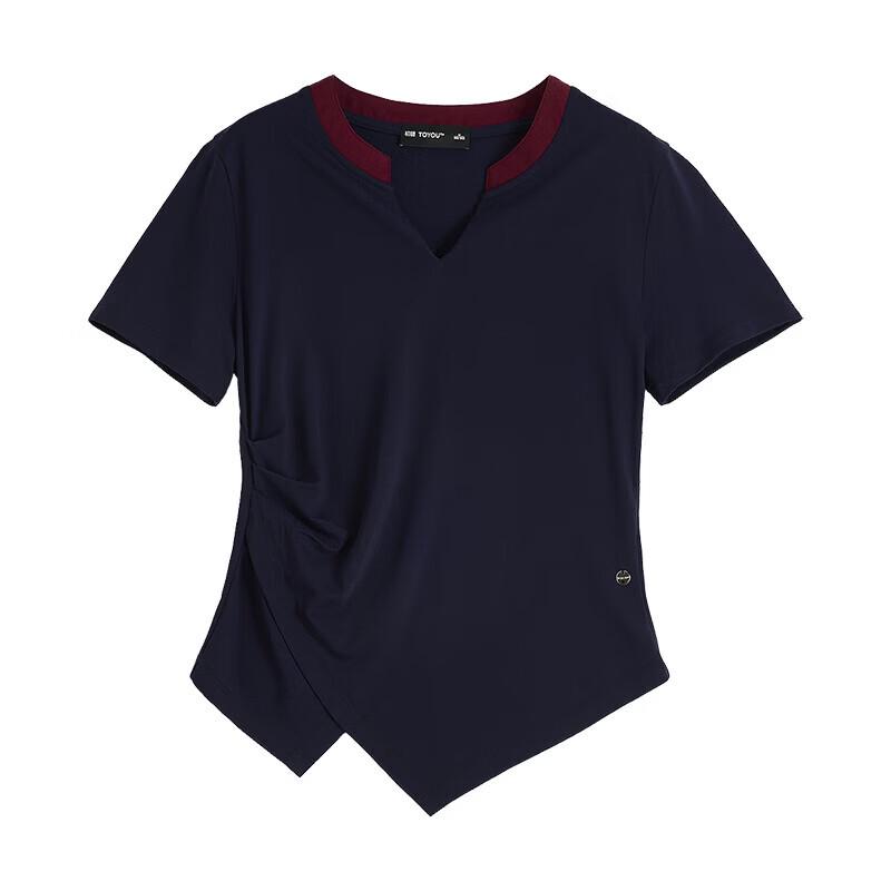 Chuyu Women's V-Neck Short Sleeve T-Shirt